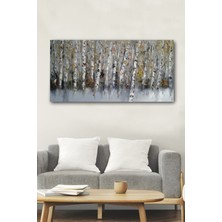 Limitless Design Ağaç Manzara Dekoratif Kanvas Duvar Tablosu Ev Ofis Makam Hediyelik Tablo