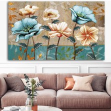 Limitless Design Bahar Açan Çiçekler Tasarım Hd Baskı Kanvas Tablo