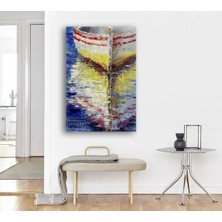 Limitless Design Yağlı Boya Görünümlü Soyut Dekoratif Hd Baskı Kanvas Tablo