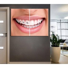 Limitless Design Ağız ve Diş Sağlığı Polikliniği Tabloları Dekoratif Diş, Dekoratif Dişçi, Dişçi Dekorasyonu