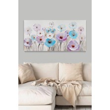 Limitless Design Kır Çiçekleri Hd Baskı Kanvas Tablo