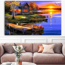 Limitless Design Lüks Kanvas Trend Tasarım Doğa Manzara Tablo