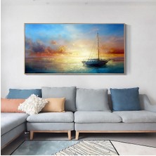 Limitless Design Yağlı Boya Görünümlü Soyut Tablo