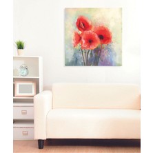 Limitless Design Dekoratig The Poppy Duvar Hd Baskı Kanvas Tablo
