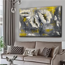 Limitless Design Dekoratif Tablonuz Dekoratif Modern Şık Çiçek Hd Baskı Kanvas Tablo E20