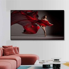 Limitless Design Dekoratif Red & Love Hd Baskı Kanvas Tablo