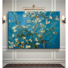Limitless Design Vincent Van Gogh - Çiçek Açan Badem Ağacı 80 x 100 cm Hd Baskı Kanvas Tablo