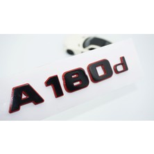 Dk Tuning A 180D Bagaj Kırmızı Siyah Abs Yazı Logo Benz Ile Uyumlu