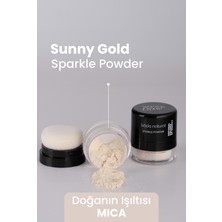 Bade Natural Sparkle Powder Sunny Gold Çok Amaçlı Toz Işıltılı Aydınlatıcı %100 Doğal