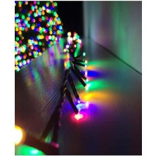 Rgb Karışık Renk Yılbaşı LED Işık Dekor Lambası Yılbaşı Ağacı Işığı Organizasyon LED Işık 5m Fişli