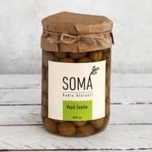 Soma Kadın Atölyesi Yeşil Zeytin Katkısız 500 gr