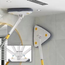Befto Home 1 Adet Yedek Bezli Kendinden Sıkmalı Üçgen Mop