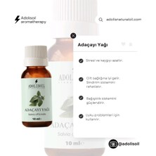 Adolis Oil - Adaçayı Uçucu Yağı Saf ve Doğal - Clary Sage Essential Oil 10 ml