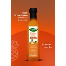 His Naturel Sandaloz Sakızlı Yeşil Elma Ananas Enginar Sirkesi Içilebilir Doğal 3'lü Set 3 x 500 ml