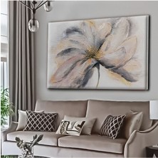 Limitless Design Dekoratif Tablonuz Dekoratif Modern Şık Çiçek Hd Baskı Kanvas Tablo E23