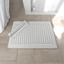Hüma Çeyiz 2'li Banyo Paspasi Halisi Pelus Hall Klozet Takimi Ebatlar 50 x 60 cm - 60 x 100 cm