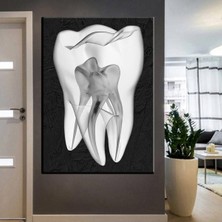 Limitless Design Ağız ve Diş Sağlığı Polikliniği Tabloları Dekoratif Diş, Dekoratif Dişçi, Dişçi Dekorasyonu DSC-142