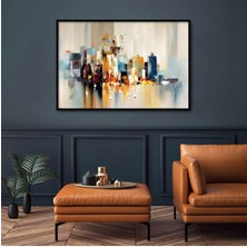 Limitless Design Yağlı Boya Görünümlü Soyut Tablo