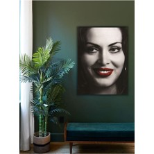 Limitless Design Türkan Şoray Tablo Salon Oturma Odası Retro Dekoratif Dijital Baskı Hd Baskı Kanvas Tablo