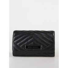 Armani Exchange Siyah Kadın Cüzdan 9484814R74200020