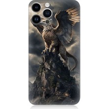 Teknomeg Apple iPhone 13 Pro Max Uyumlu Satranç Maçı  Desenli Silikon Kılıf