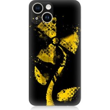 Teknomeg Apple iPhone 14 Uyumlu Rüzgar Gülü  Desenli Silikon Kılıf