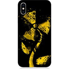 Teknomeg Apple iPhone x Uyumlu Rüzgar Gülü  Desenli Silikon Kılıf