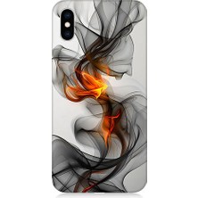 Teknomeg Apple iPhone Xs Uyumlu Basketbol Potası  Desenli Silikon Kılıf