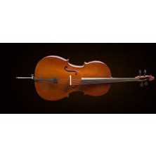 Valencia CE160G34 Cello +Kılıf+Yay, German Sys, Scale 3/4, Karartılm
