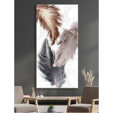 Limitless Design Renkli Tüyler Hd Baskı Kanvas Tablo Salon Oturma Yatak Odası Ofis Antre Cafe Için Duvar Dekoru