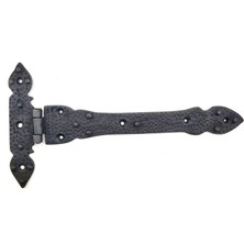 Antika Tarz Dekoratif Pirinç Kuyruklu Lale Menteşe - 147X193 Mm, Oksit