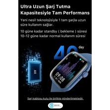 Noriyen Watch 7 Arama Yapan Tansiyon Nabız Kalori Ölçer Iphone Android Uyumlu Akıllı Saat