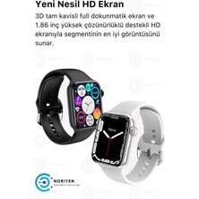 Noriyen Watch 7 Arama Yapan Tansiyon Nabız Kalori Ölçer Iphone Android Uyumlu Akıllı Saat