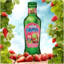 Uludağ Frutti Karpuz Çilek Aromalı Maden Suyu 200 ml x 24 Adet