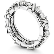 Lines Bijuteri Tiffany & Co. Schlumberger® Sixteen Stone Ring