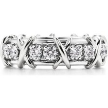 Lines Bijuteri Tiffany & Co. Schlumberger® Sixteen Stone Ring
