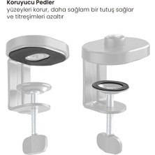 Ergonomik Premium Mikrofon Tutucu, Ayarlanabilir Kol ve Yükseklik Masa Mikrofon Standı