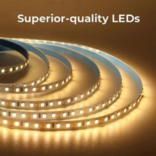 ATEK LED 5 Metre Günışığı Şerit Led Seti - 50x50 Led, 12v Adaptör Girişli