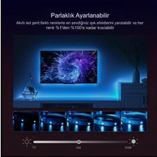 ATEK LED 5 Metre Mavi Kumandalı Şerit LED Seti - 12v