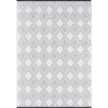 Prestige Halı Kilim Bukle Krem Kaymaz Taban Makinede Yıkanabilir Kilim Balkon Mutfak Halısı Bk203 80 x 150