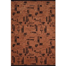 Prestige Halı Kilim Eko Kiremit Kaymaz Taban Kilim Balkon Mutfak Oturma Odası Halısı Yoluk Eko116 80 x 150