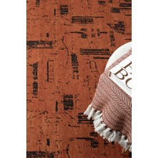 Prestige Halı Kilim Eko Kiremit Kaymaz Taban Kilim Balkon Mutfak Oturma Odası Halısı Yoluk Eko116 80 x 150