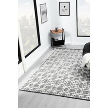 Bukle Krem Kaymaz Taban Makinede Yıkanabilir Kilim Balkon Mutfak Halısı Bk475 80 x 150