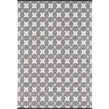 Bukle Krem Kaymaz Taban Makinede Yıkanabilir Kilim Balkon Mutfak Halısı Bk478 80 x 150