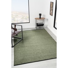 Liv Yesil Kaymaz Taban Makinede Yıkanabilir Kilim Balkon Mutfak Halısı 0Lv383 80 x 150