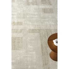 Hermes Krem Bej Salon Oturma Odası Çocuk Odası Yatak Odası Halısı Hm6014 80 x 150