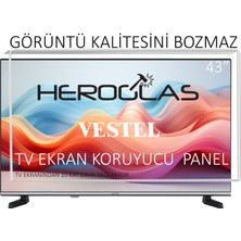 Heroglas Vestel 43UA9631 43"inç 109 Ekran Tv Ekran Koruyucu