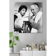 Prime Concept Nostalji Siyah Beyaz Rocky Balboa