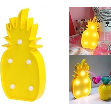 Ananas Tasarımlı Masa Lambası