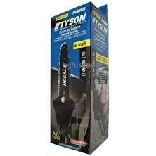 Tyson TYS9172 Zincirli Dal Budama Testere Aparatı ¼-18.5 Diş Zincirli Akülü Vidalama Matkap Lar Için 6-13 mm Mandren Ağaç Kesme Ahşap Kesme